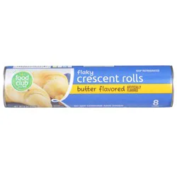 Food Club Rolls Crescents Flaky Buttery