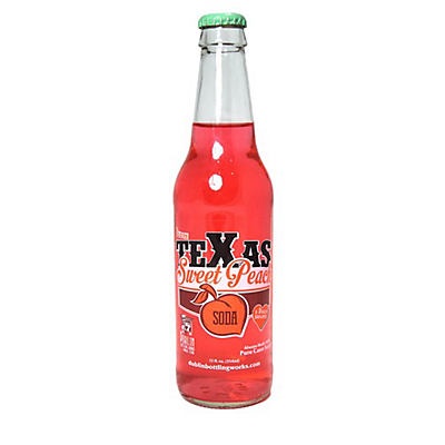 slide 1 of 1, Dublin 1891 Texas Sweet Peach Soda, 12 fl oz