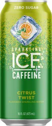 Sparkling ICE + Caffeine Citrus Twist Sparkling Water 16 fl oz