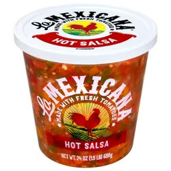 La Mexicana Hot Salsa - 24 oz