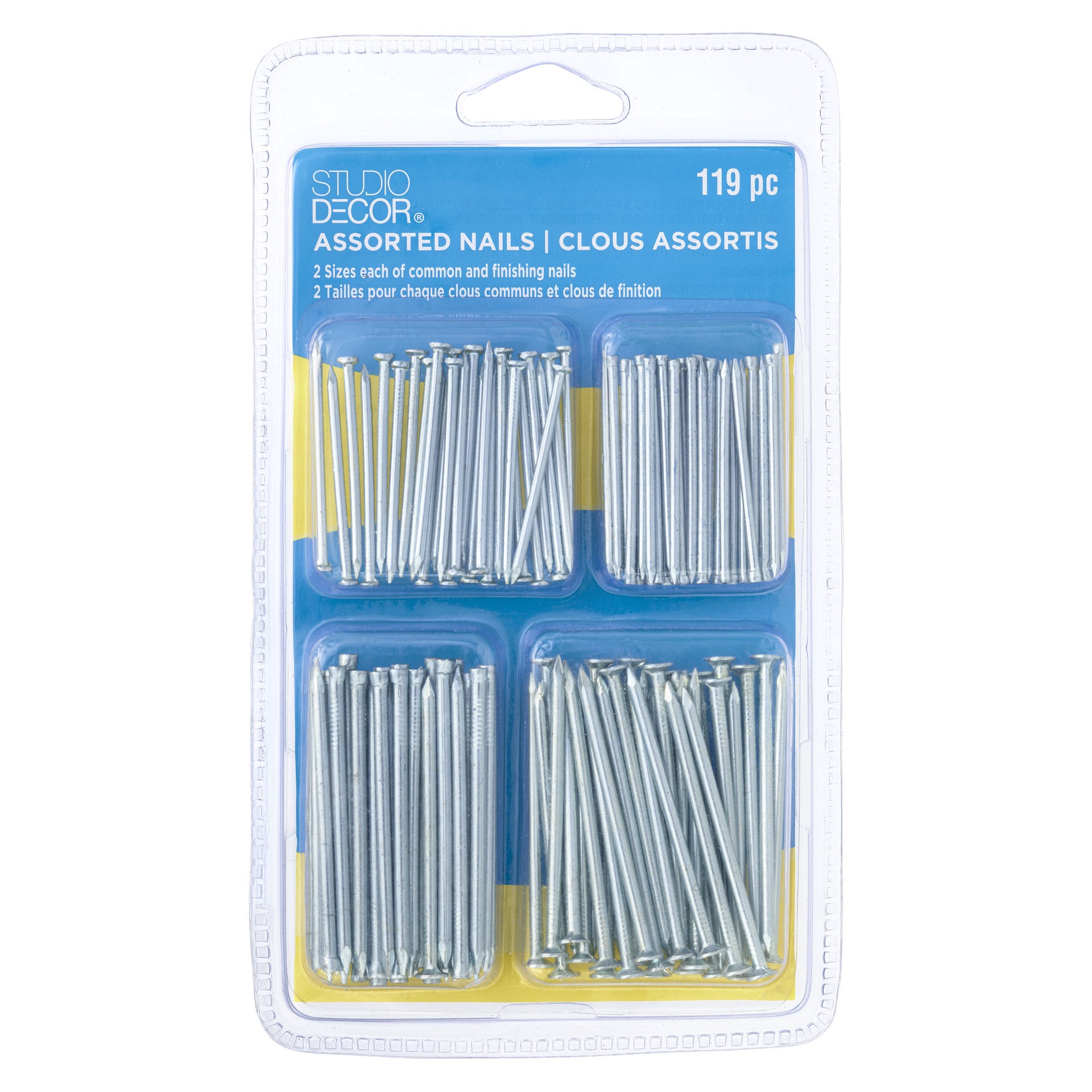 slide 4 of 5, Common & Finishing Nails By Studio Decor, 1 ct