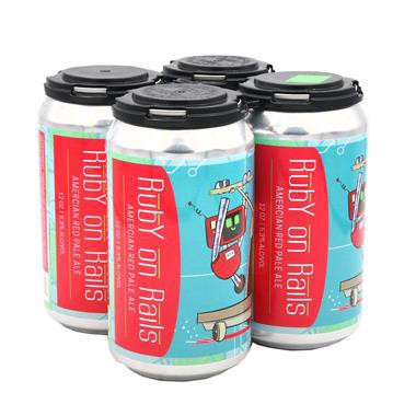slide 1 of 1, Ruby On Rails American Red Pale Ale, 4 ct; 12 oz