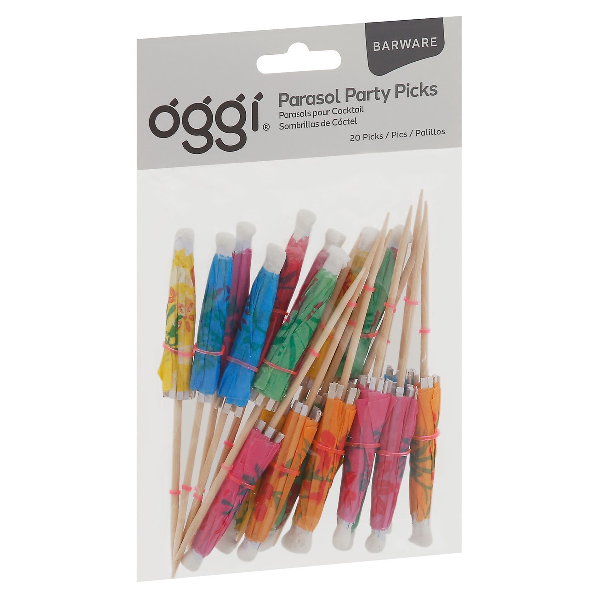 slide 6 of 9, Oggi Cocktail Picks, 20 ct