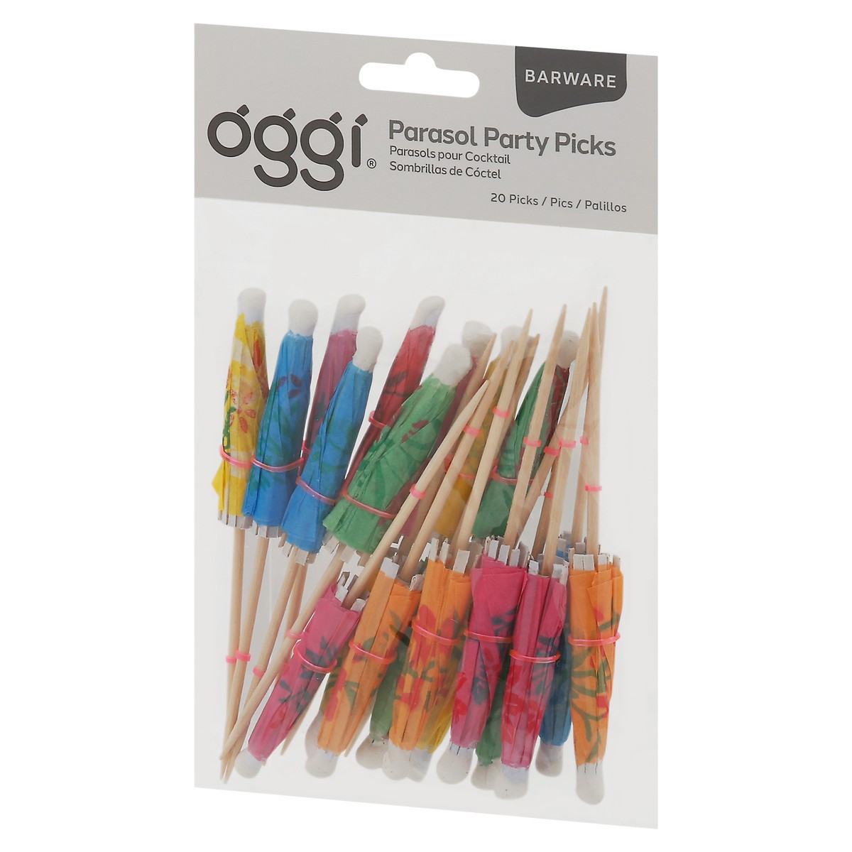 slide 3 of 9, Oggi Cocktail Picks, 20 ct