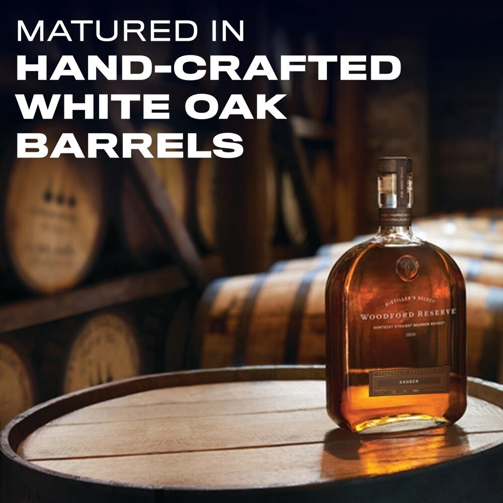 slide 5 of 6, Woodford Reserve Bourbon 1 lt, 1.0 liter