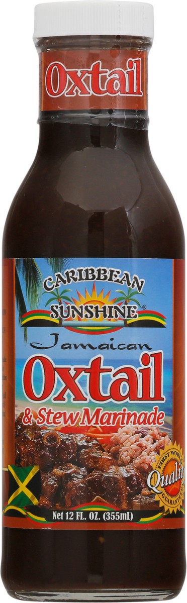 slide 1 of 9, Caribbean Sunshine Oxtail & Stew Marinade 12 fl oz Bottle, 12 fl oz