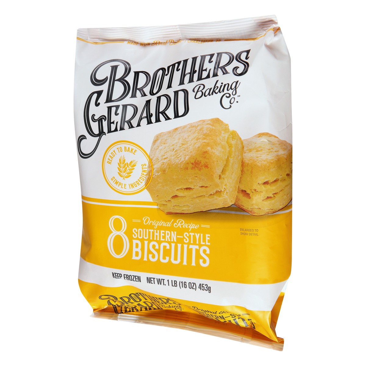 slide 3 of 9, Brothers Gerard Southern-Style Original Recipe Biscuits 8 ea, 8 ct