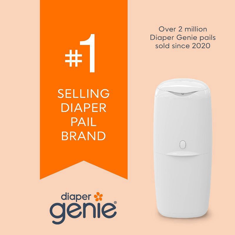slide 13 of 17, Diaper Genie Compact Pail, 1 ct
