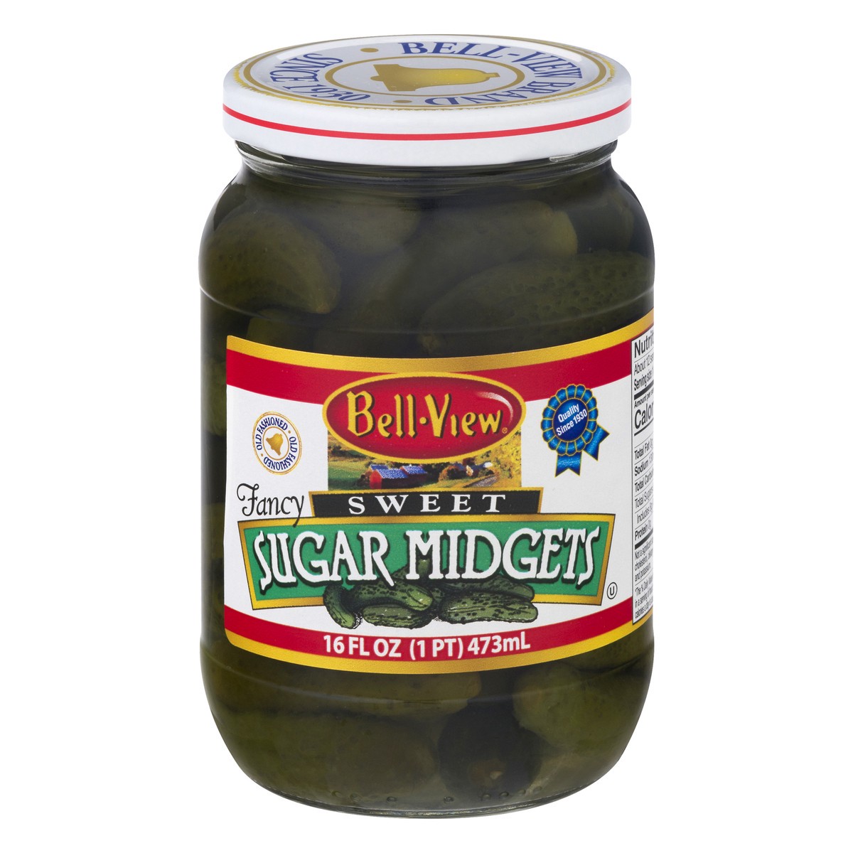 slide 2 of 13, Bell-View Bell- View Pickle Midget Sweet, 16 oz