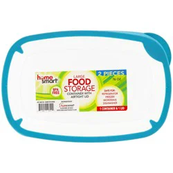 HealthSmart Home Smart Plastic Container - Assorted Colors, 1 Each