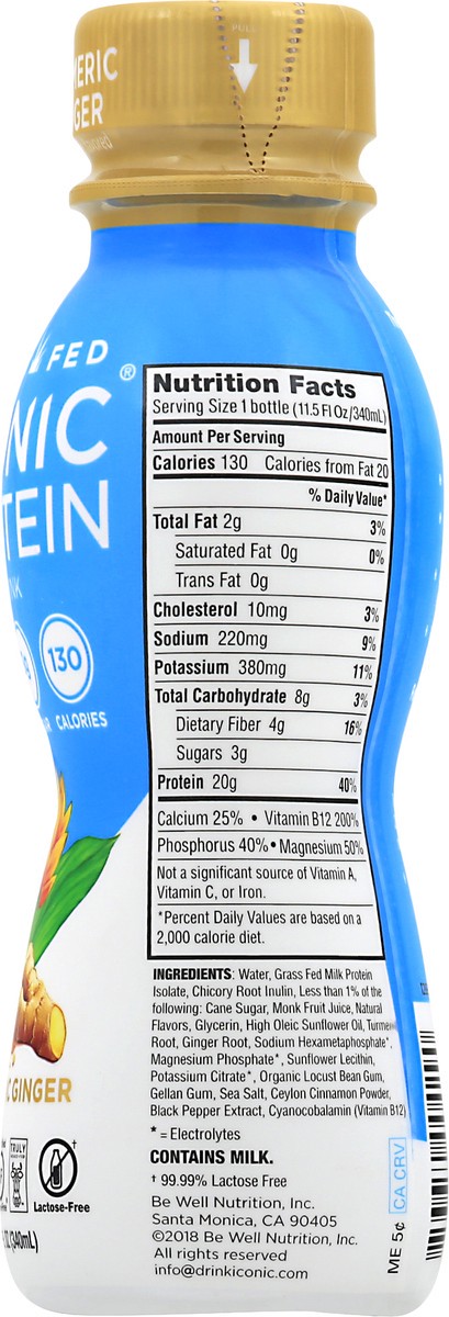 slide 3 of 11, ICONIC Golded Milk Protein Shake, 11.5 oz