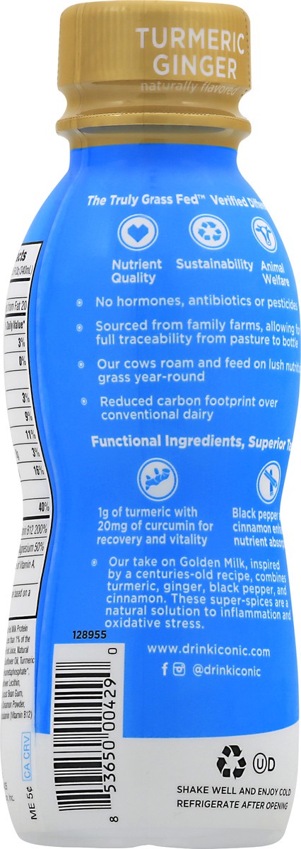 slide 8 of 11, ICONIC Golded Milk Protein Shake, 11.5 oz