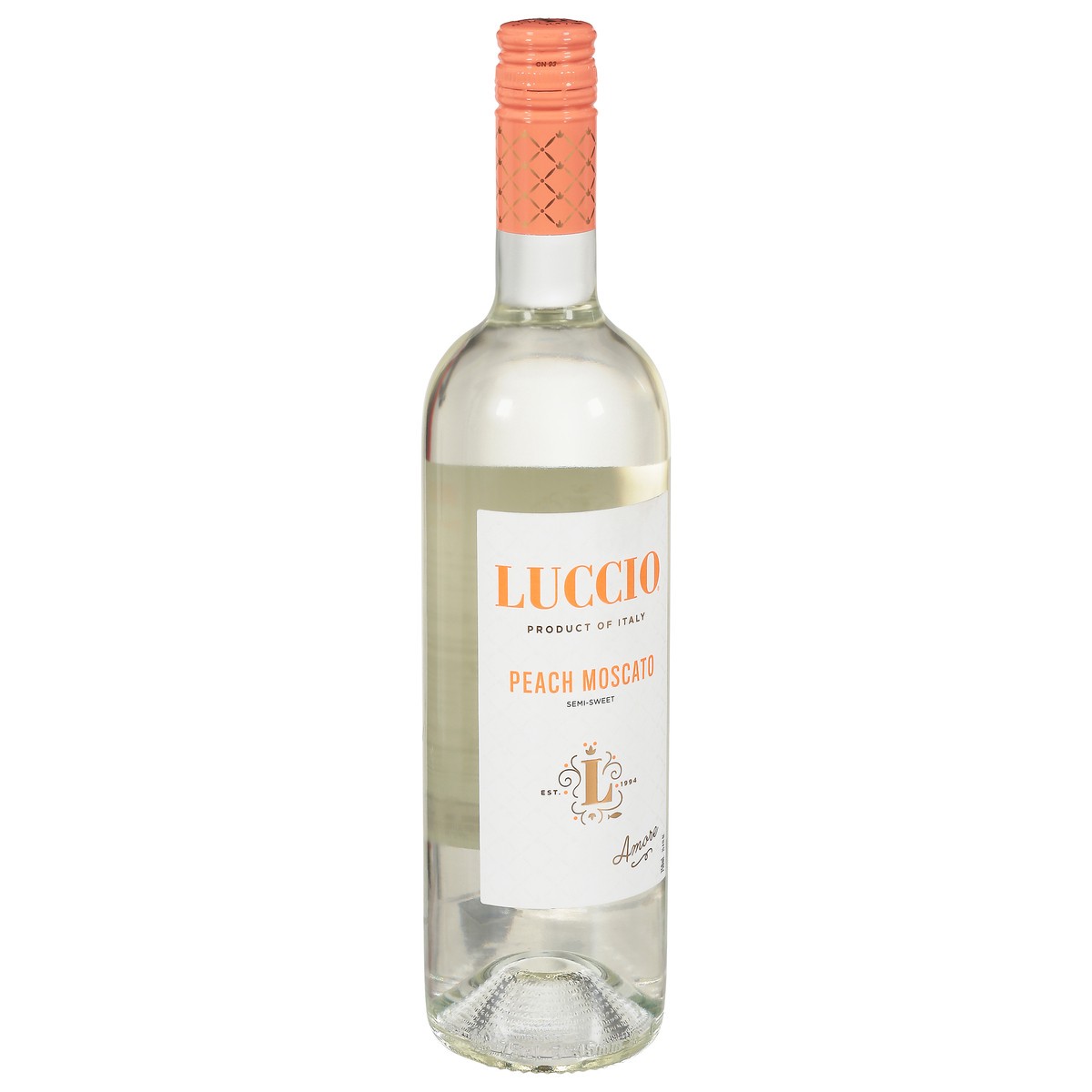 slide 2 of 9, Luccio Semi-Sweet Peach Moscato 25.4 fl oz, 25.4 fl oz