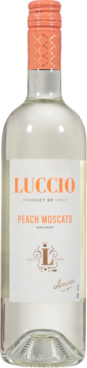 slide 3 of 9, Luccio Semi-Sweet Peach Moscato 25.4 fl oz, 25.4 fl oz