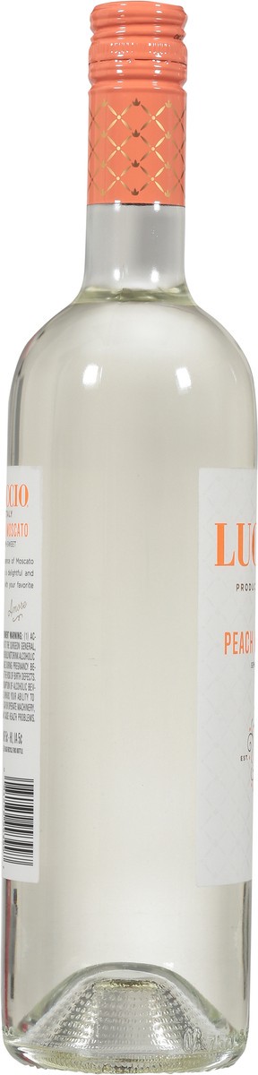 slide 9 of 9, Luccio Semi-Sweet Peach Moscato 25.4 fl oz, 25.4 fl oz