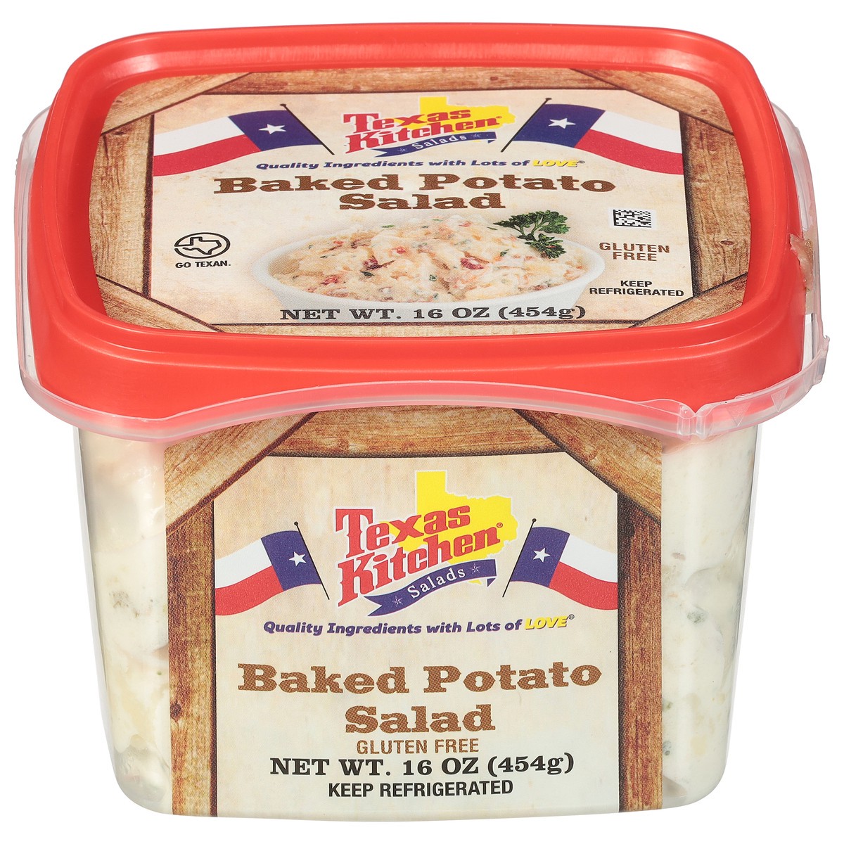 slide 1 of 13, Texas Kitchen Baked Potato Salad 16 oz, 16 oz