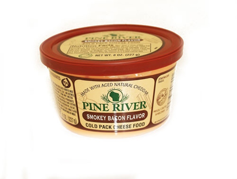 Pine River Smokey Bacon Flavor Cold Pack Cheese Food 8 oz Shipt