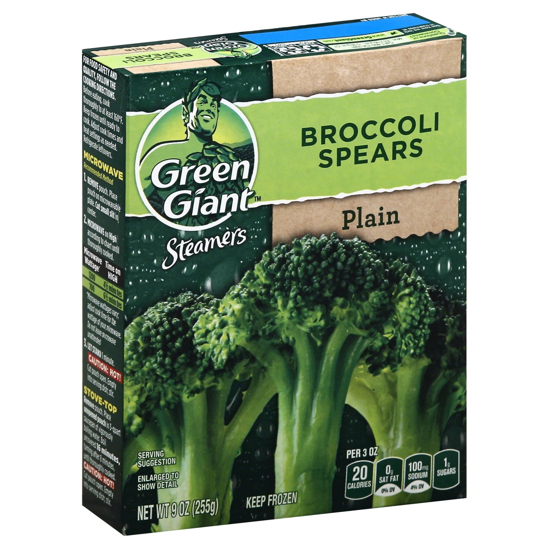 slide 1 of 1, Green Giant Steamers Broccoli Spears, 9 oz