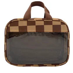 MYTAGALONGS Mine, Clear Toiletry Bag, 9 In X 7 In X 3 In, Multi