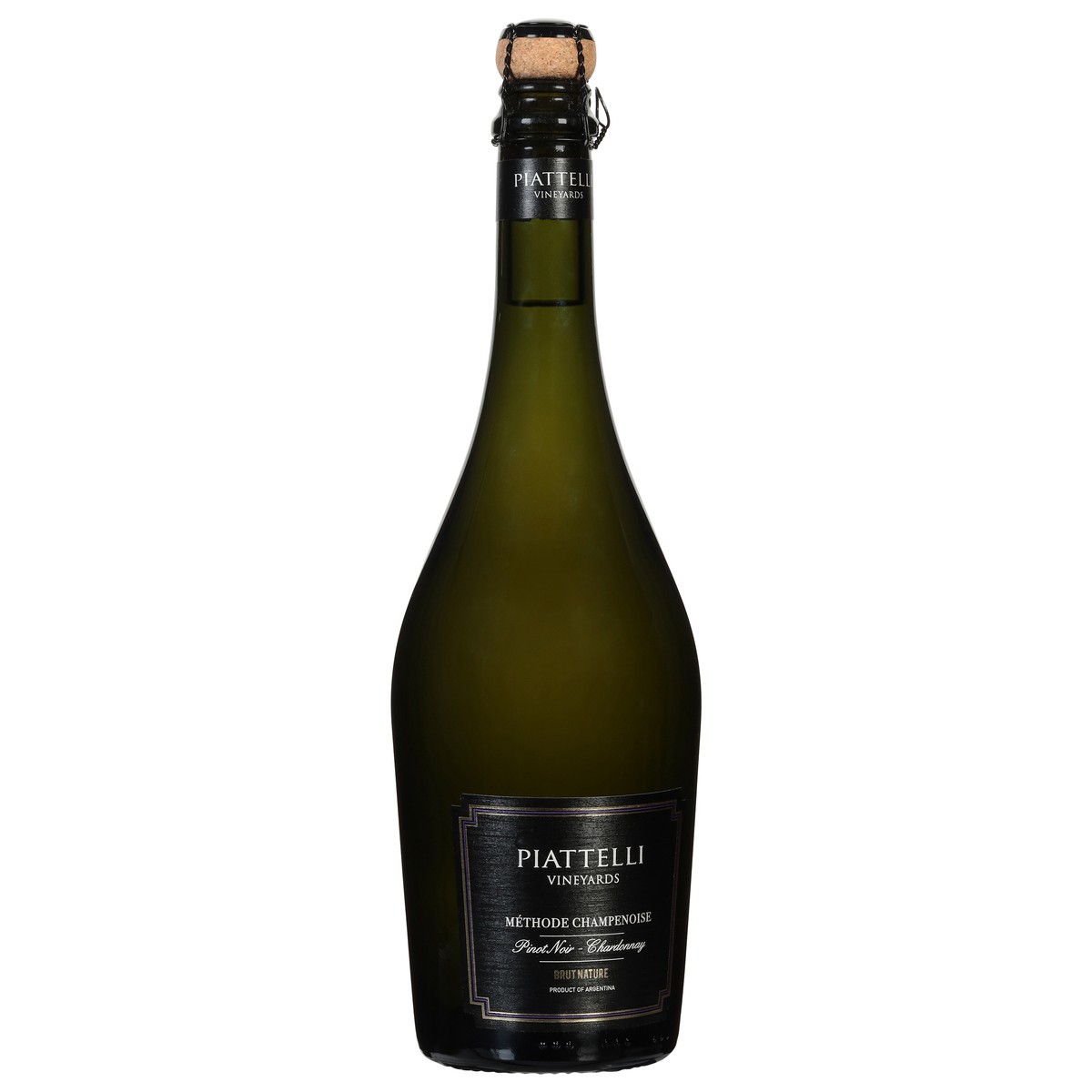 slide 3 of 12, Piattelli Vineyards Brut Nature Pinot Noir/Chardonnay 750 ml, 