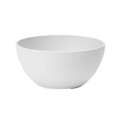 Napa Bowl - 12" Round Planters - White