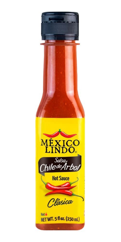 slide 1 of 1, México Lindo Salsa Chile De Arbol, 5 fl oz