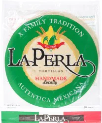 La Perla 10 Inch Tortillas 10 Each