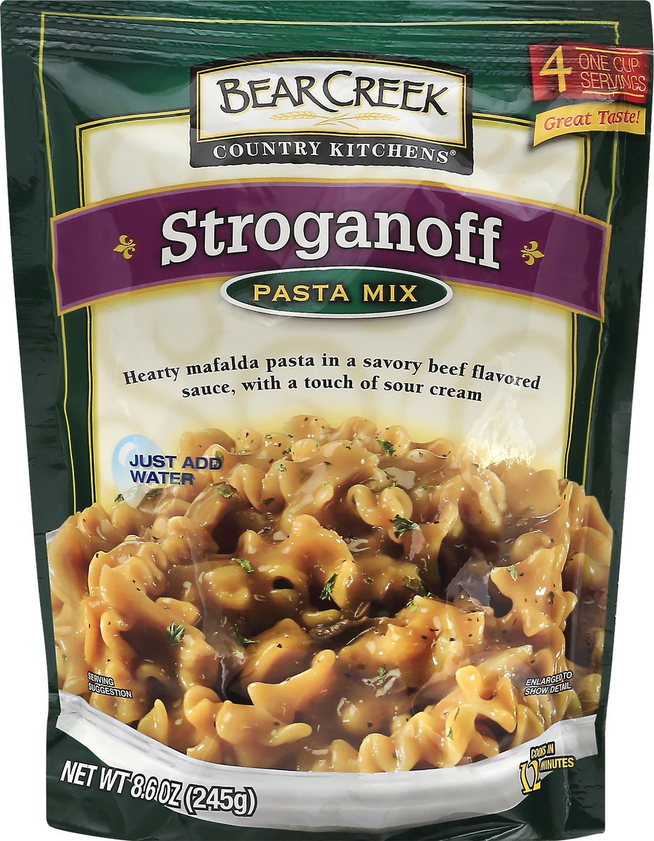 slide 1 of 10, Bear Creek Country Kitchens Stroganoff Pasta Mix 8.6 oz, 8.6 oz