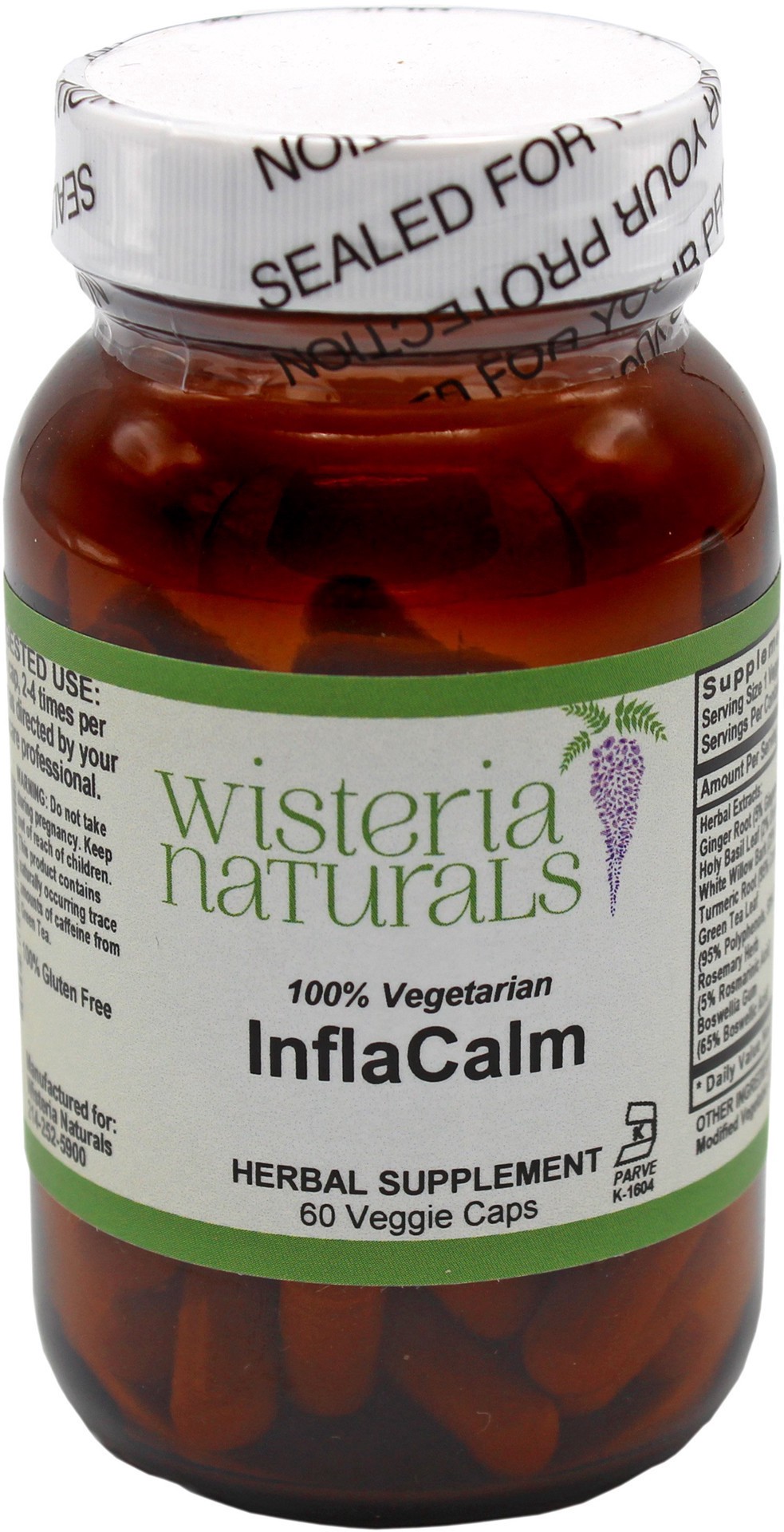 slide 1 of 1, Vitality Works Caps Inflacalm, 60 ct
