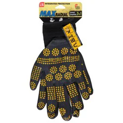 MidWest Quality Gloves, Inc. Max Radial Work Gloves L/XL 1 ea