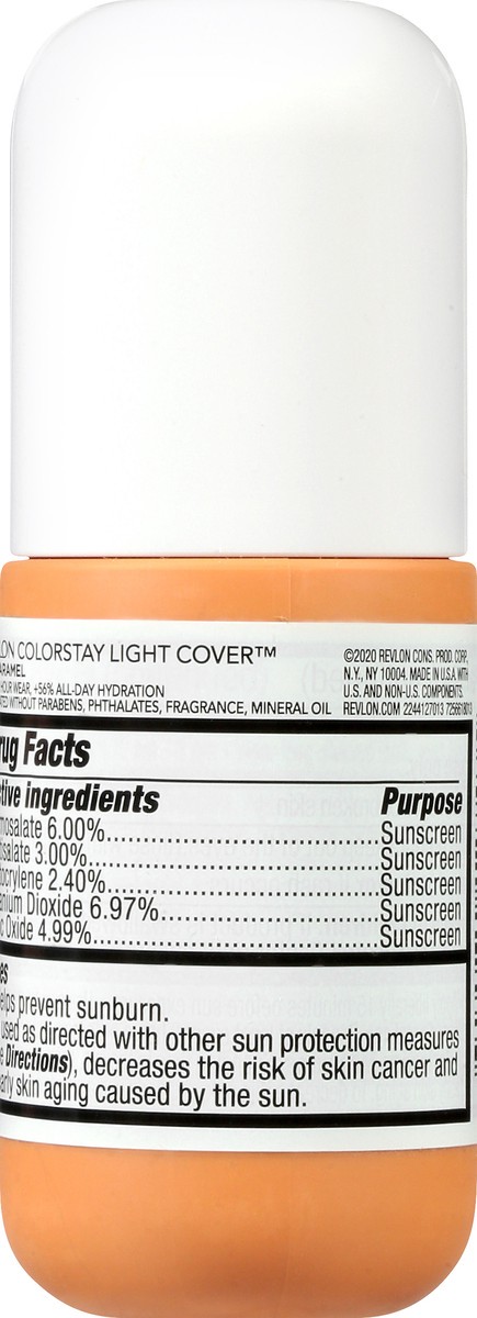 slide 3 of 9, Revlon ColorStay Light Cover Broad Spectrum SPF 35 Caramel 440 Foundation 1 oz, 1 oz