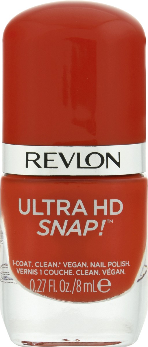 slide 6 of 9, Revlon Ultra HD Snap Nail Polish, She’s On Fire,., 0.27 oz