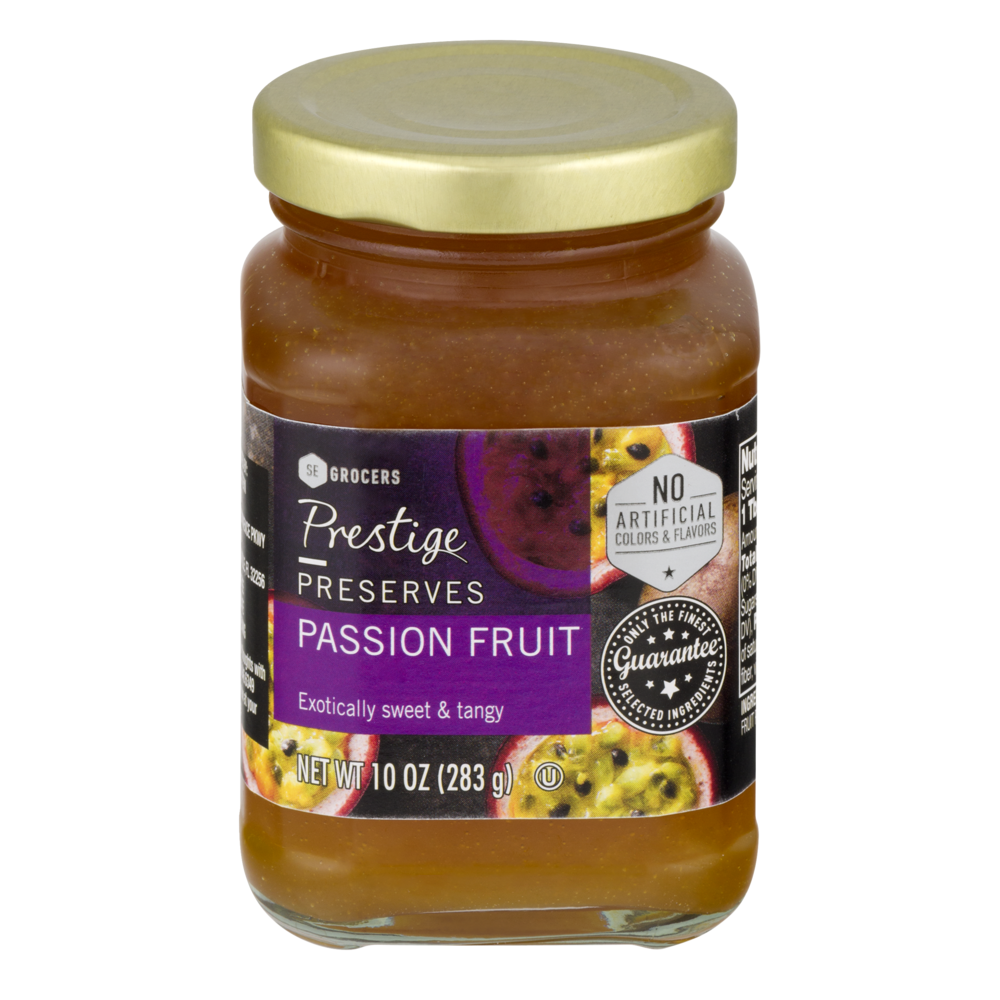 slide 1 of 1, Prestige Preserves Passion Fruit Exotically Sweet & Tangy, 9.5 oz