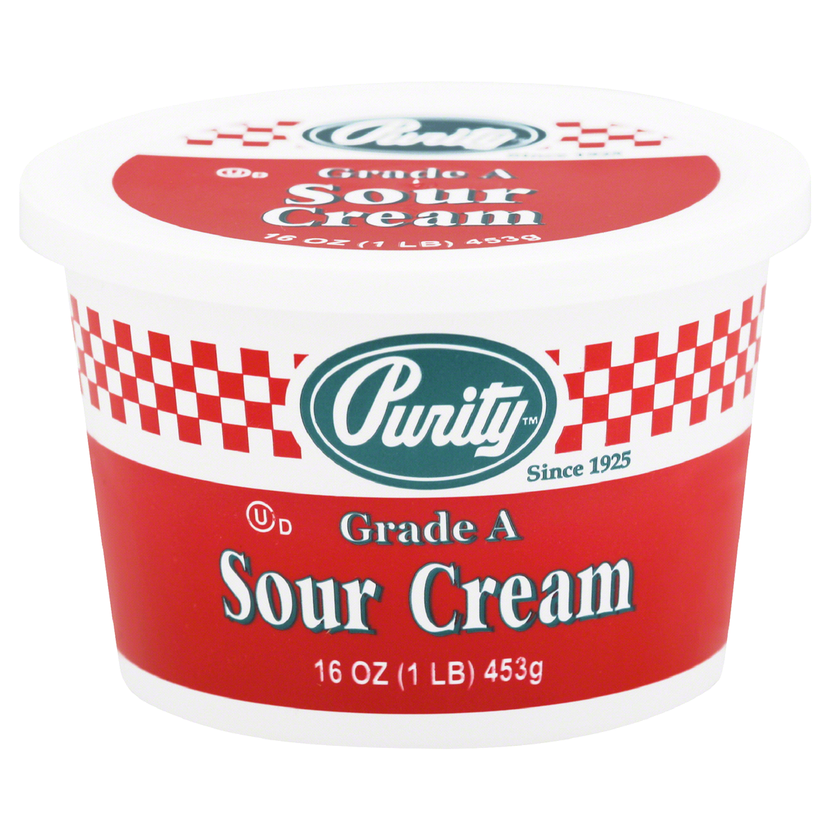 slide 1 of 1, Purity Grade A Sour Cream, 16 oz