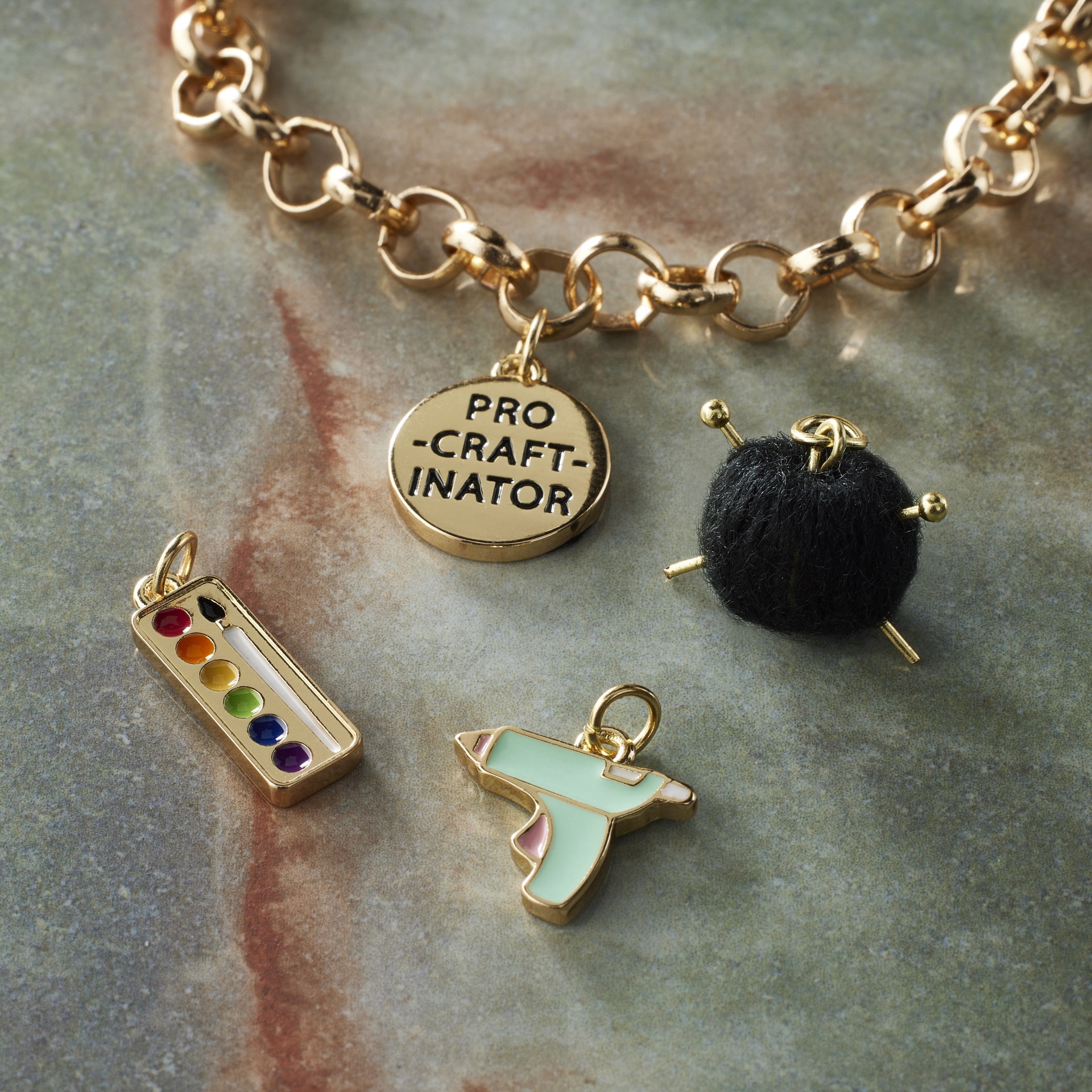 slide 2 of 6, Crafting Charm Set By Bead Landing, 21mm x 17mm