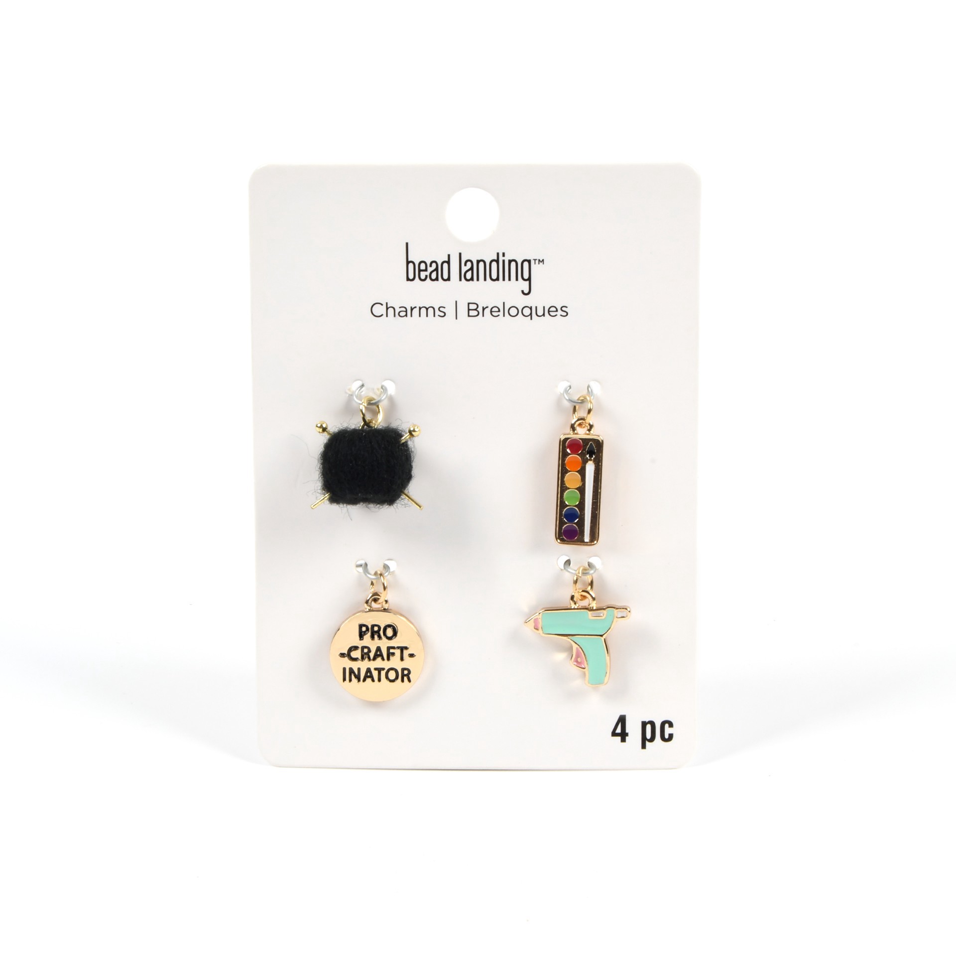 slide 6 of 6, Crafting Charm Set By Bead Landing, 21mm x 17mm