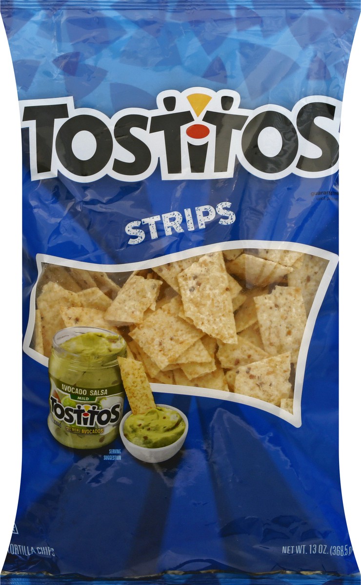 slide 5 of 6, Tostitos Strips, 13 oz