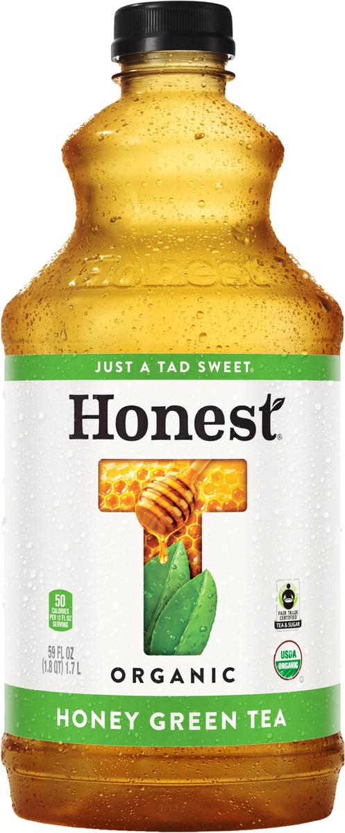 slide 7 of 7, Honest Tea Honey Green Bottle, 59 fl oz, 59 fl oz