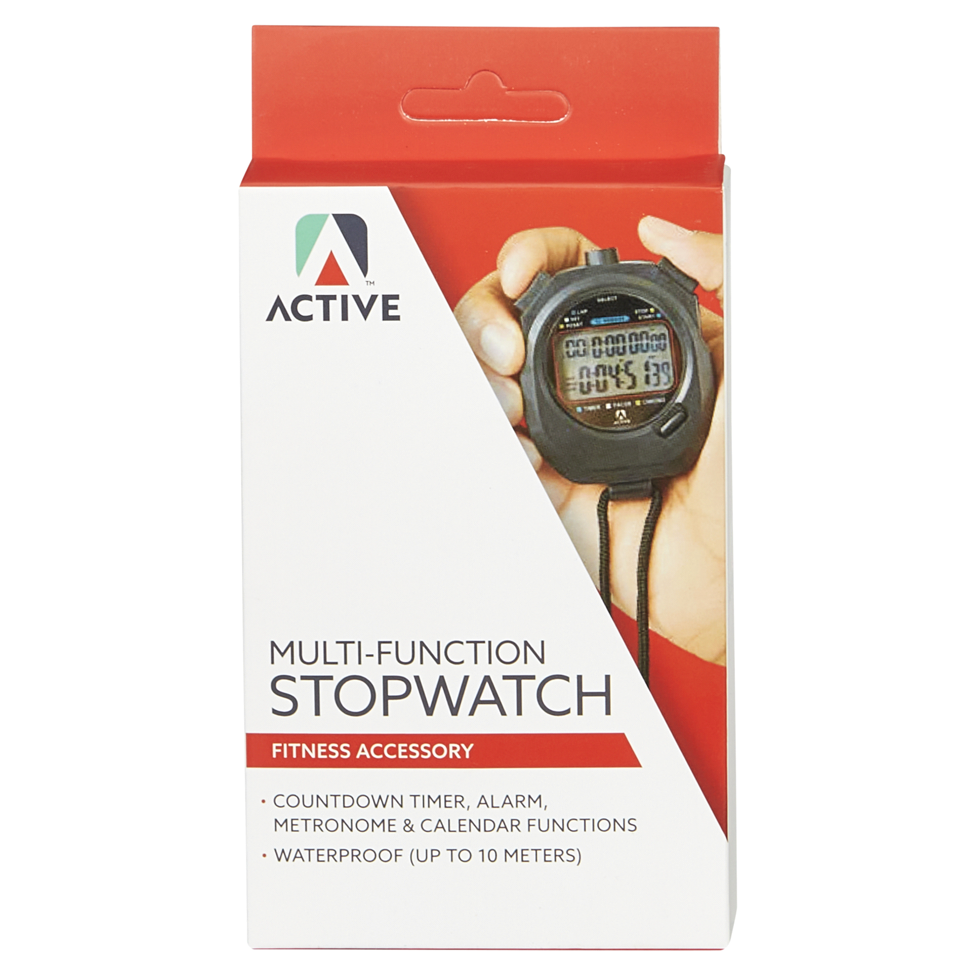 slide 1 of 1, Active Stopwatch, 1 ct