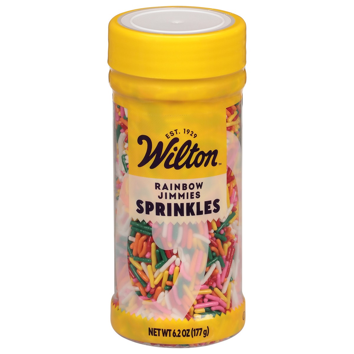 slide 1 of 14, Wilton Rainbow Jimmies Sprinkles 6.25 oz, 6.25 oz