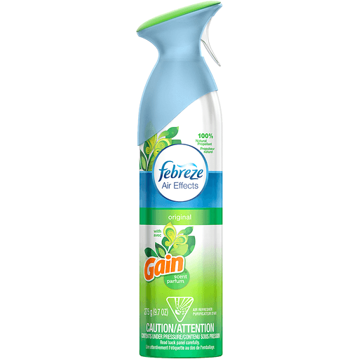 slide 25 of 26, Febreze Air Effects With Gain Original Air Refresher, 9.7 oz