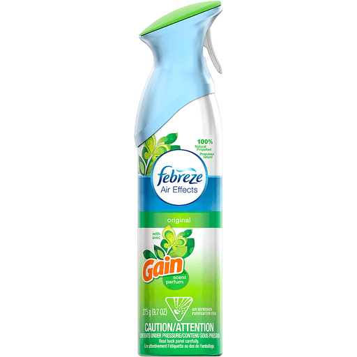 slide 26 of 26, Febreze Air Effects With Gain Original Air Refresher, 9.7 oz