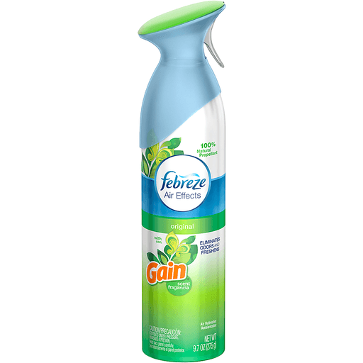 slide 2 of 26, Febreze Air Effects With Gain Original Air Refresher, 9.7 oz