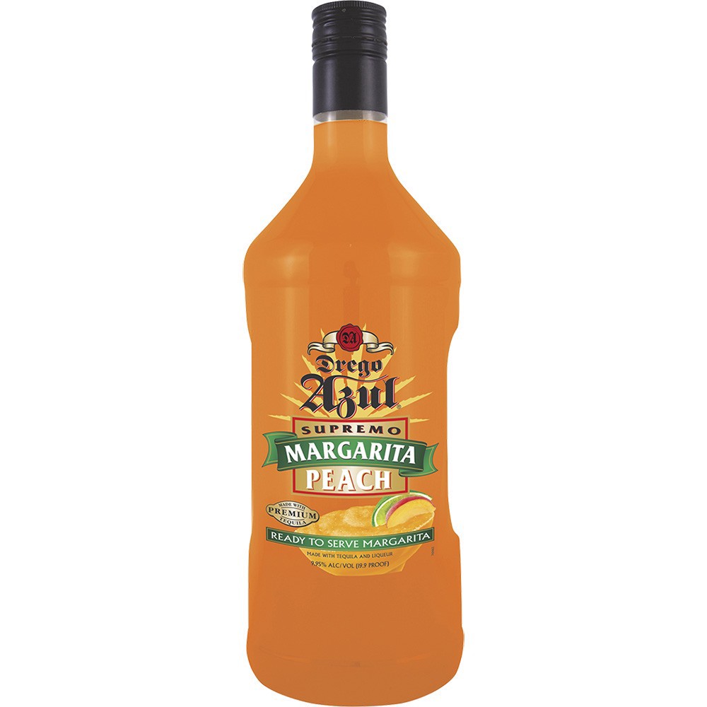 slide 1 of 1, Drego Azul Peach Margarita, 1.75 liter