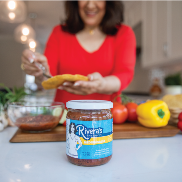 slide 8 of 12, RIVERAS RIVERA's MEDIUM SALSA 16 OZ, 16 oz