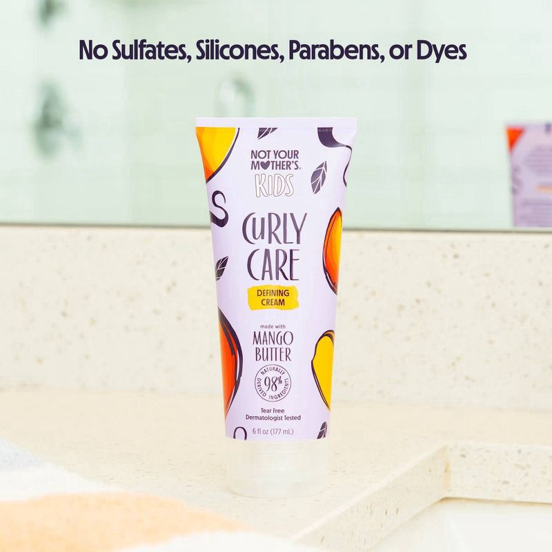 slide 5 of 10, Not Your Mother's Kids' Curl Defining Hair Cream for Curly Hair - 6 fl oz, 6 fl oz