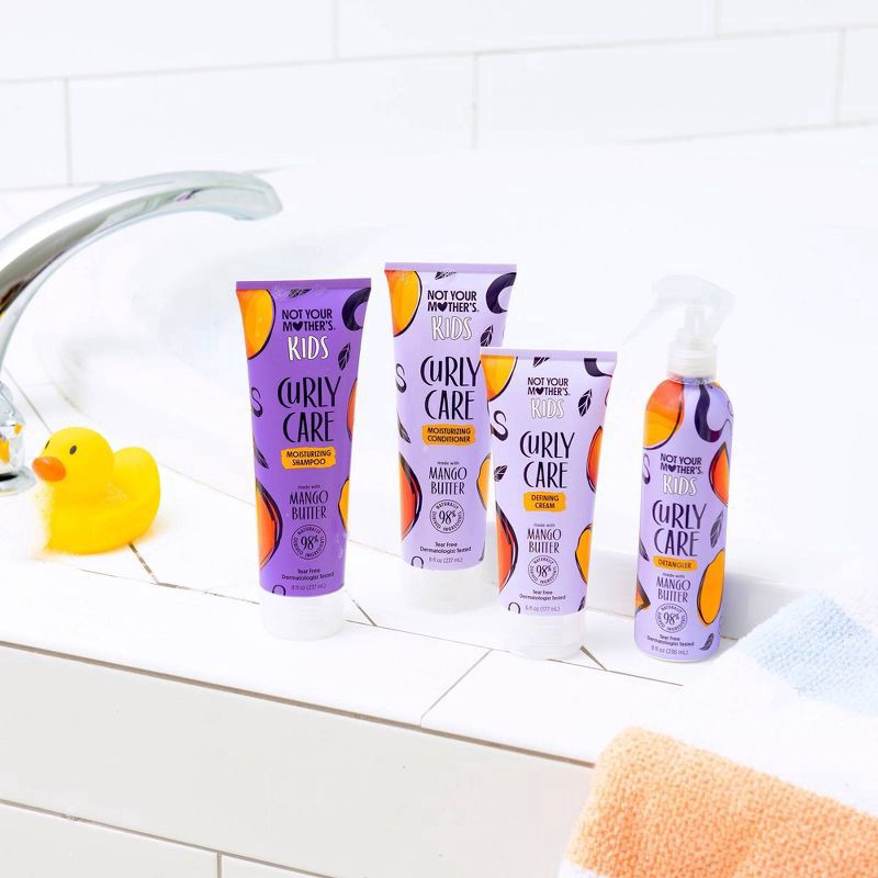 slide 4 of 10, Not Your Mother's Kids' Curl Defining Hair Cream for Curly Hair - 6 fl oz, 6 fl oz