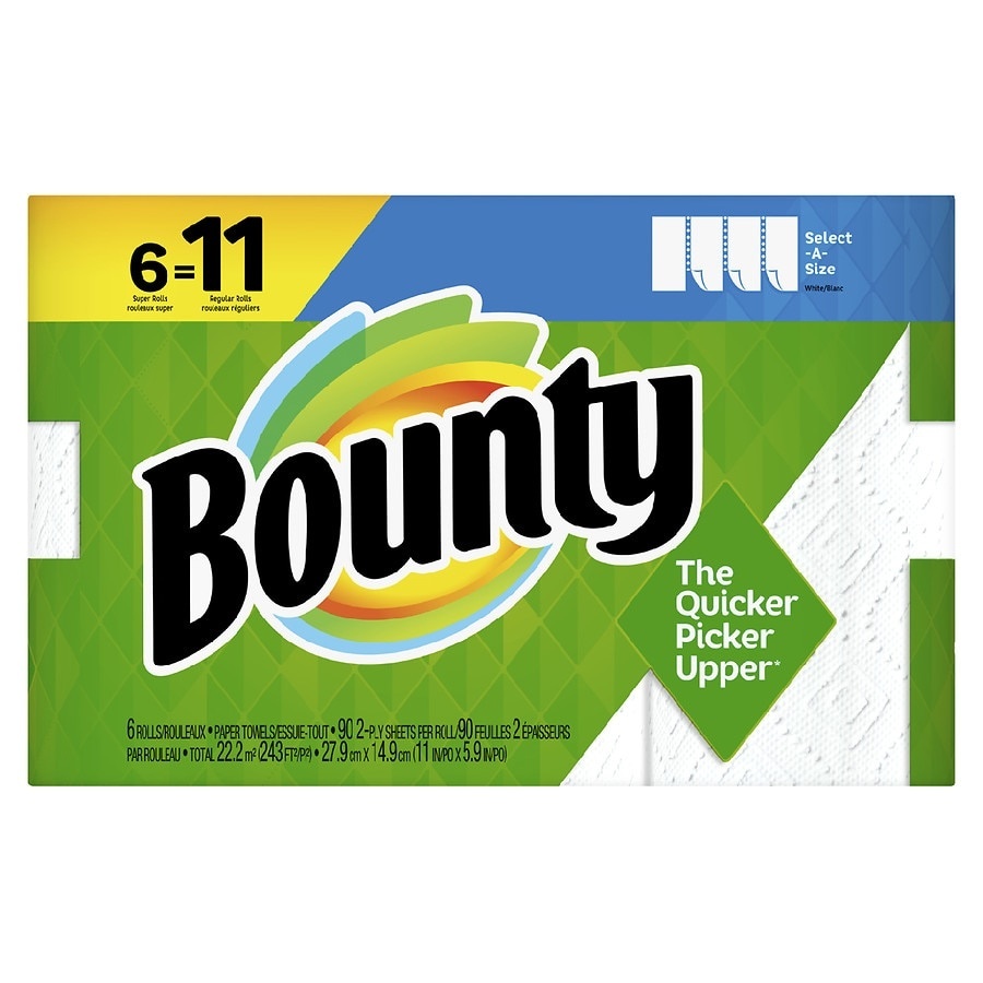 slide 1 of 1, Bounty Select-A-Size Paper Towels, 606 ct