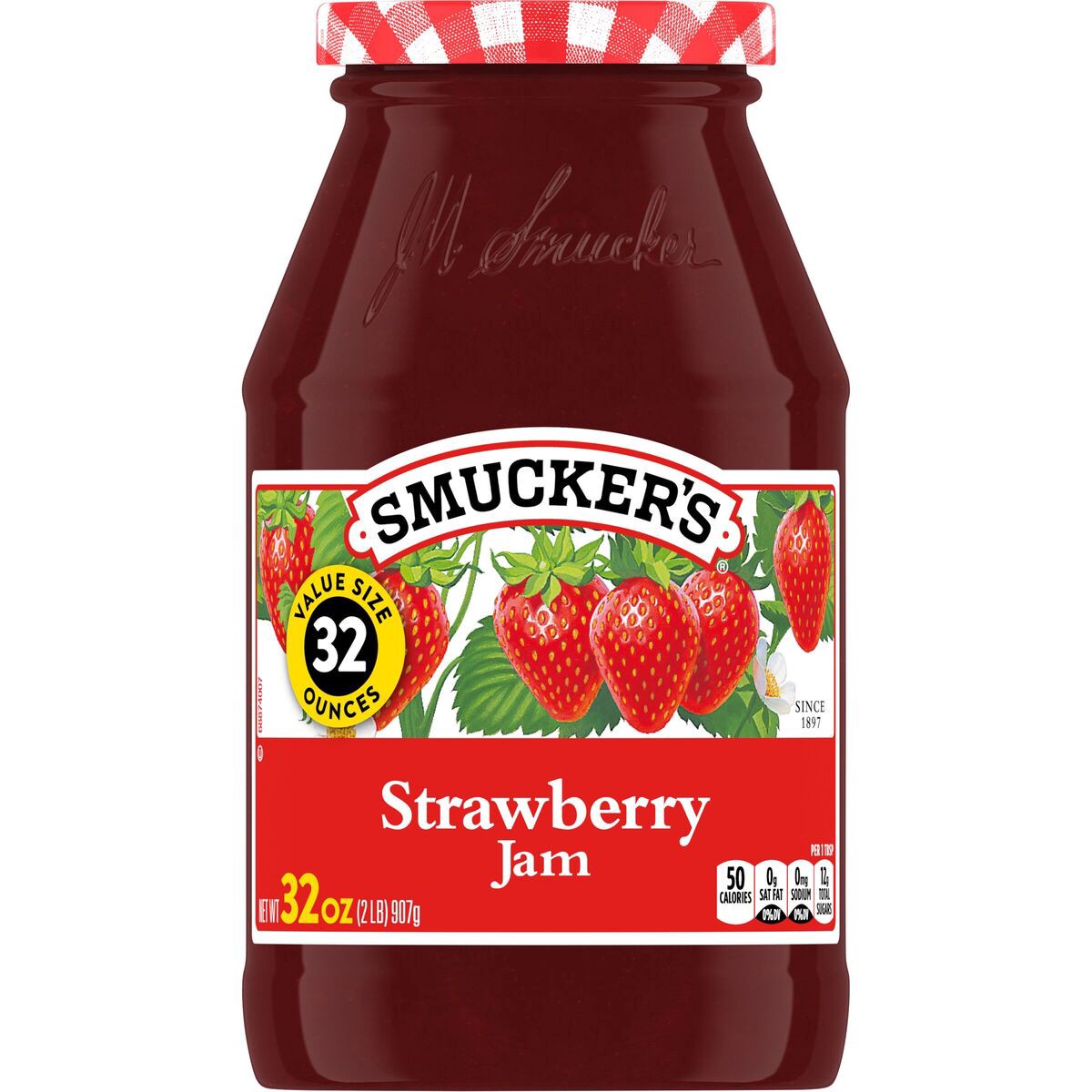 slide 5 of 8, Smucker's Strawberry Jam - 32oz, 32 oz