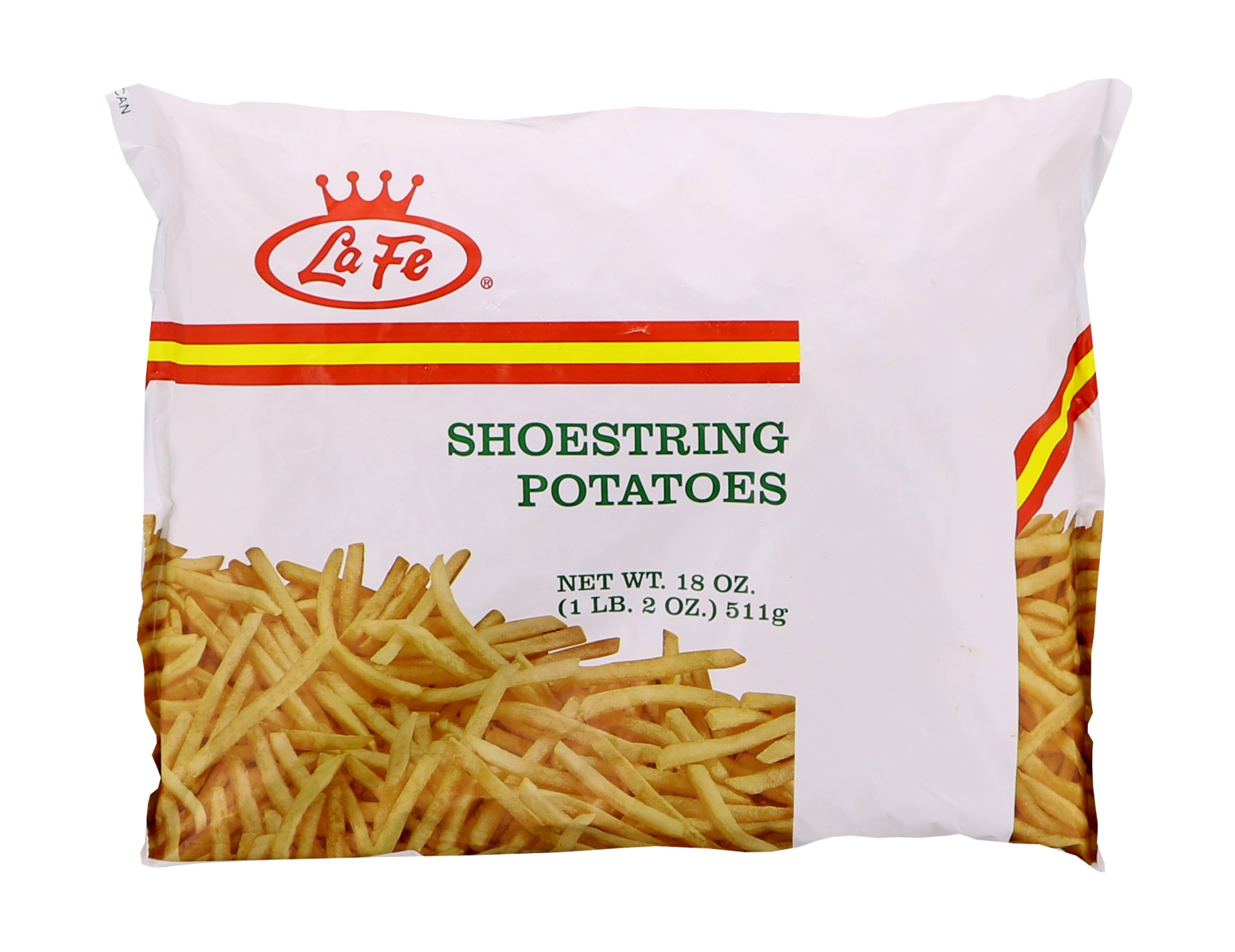 slide 1 of 1, La Fe Shoetrng Fries, 1 ct